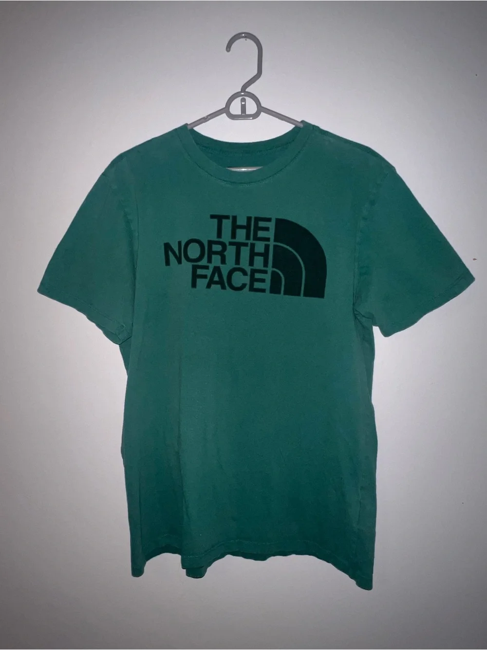 The North Face Men's Green Short Sleeve Logo Tee Size Medium